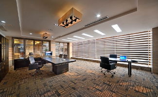 中成寫字樓 弘貴全裝飾設計案例 土巴兔北京裝修網